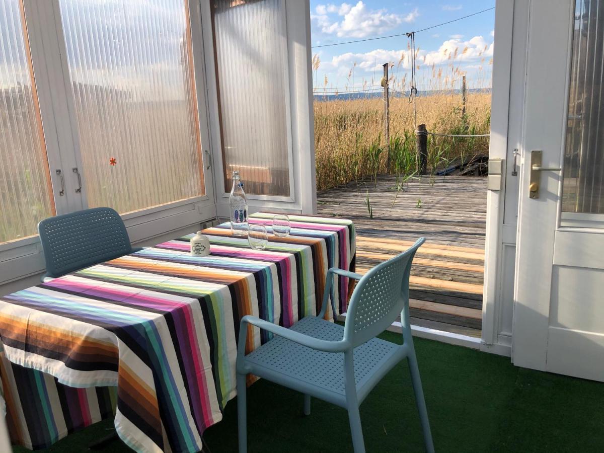 Pfahlbau Neusiedlersee - Waterfront - Erste Reihe รุสท์ ภายนอก รูปภาพ